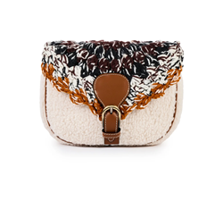 CINDY TEDDY F03 BIANCA MARRONE NERA